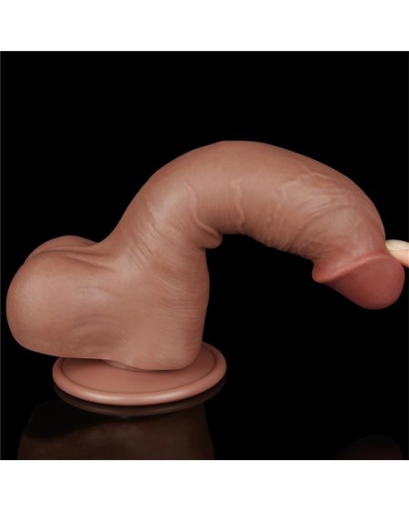 dildo sliding peau 8 brown