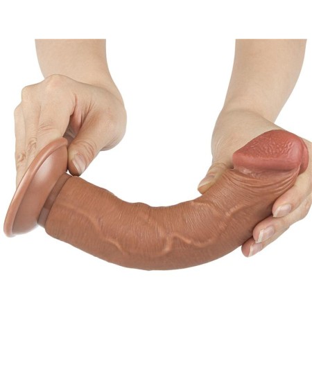 dildo sliding peau 8 brown