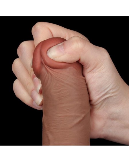 dildo sliding peau 8 brown