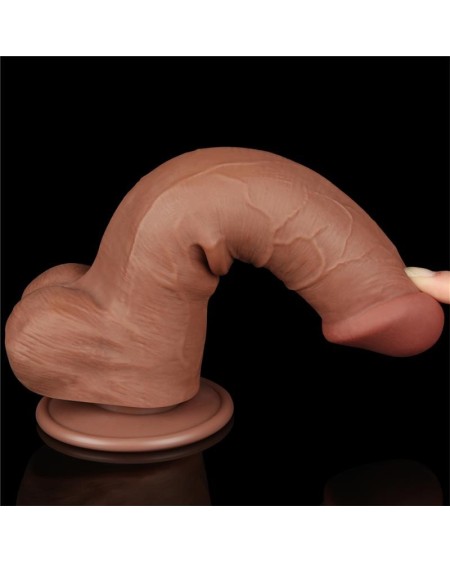 dildo sliding peau 8 brown