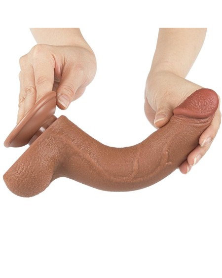 dildo sliding peau 8.5 brown
