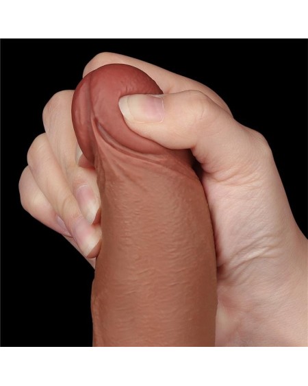 dildo sliding peau 8.5 brown