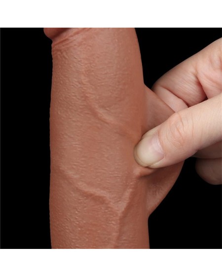 dildo sliding peau 8.5 brown