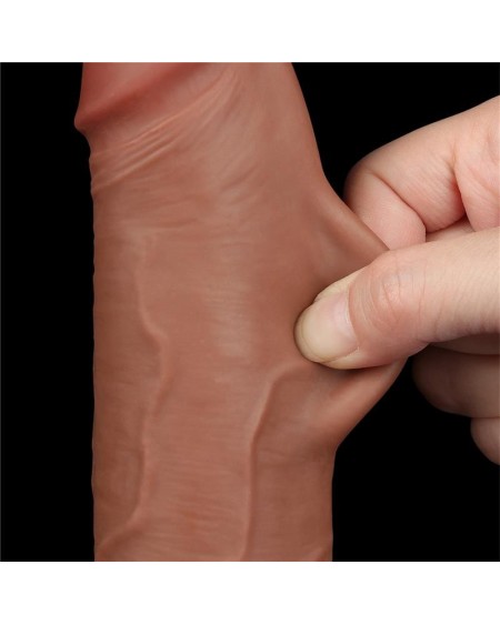 dildo sliding peau 8.5 brown