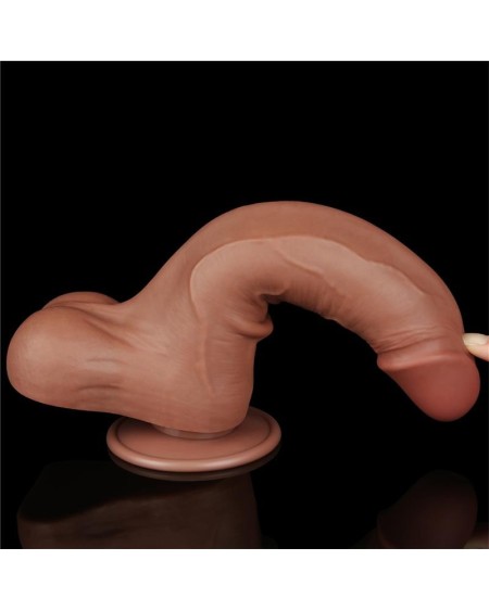 dildo sliding peau 8.5 brown