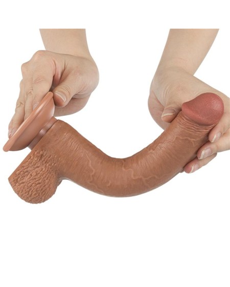 dildo sliding peau 9 brown