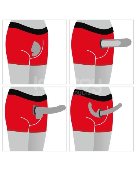 strap-on shorts size ml 40-43