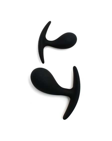 set of 2 anatomic butt plug copenhagen noir
