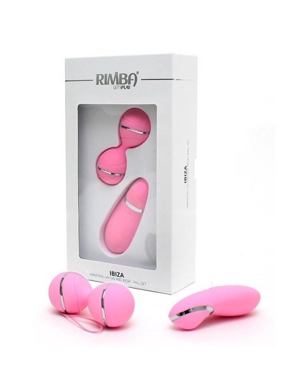 vibrant lay-on kegelball set ibiza rose