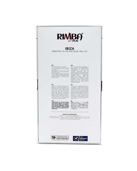 vibrant lay-on kegelball set ibiza rose