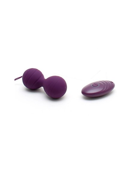 vibrant kegel balls with remote control cannes violet