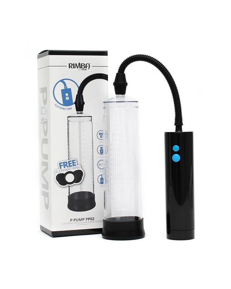penis enlarger with rechargeable remote p-pump pp2