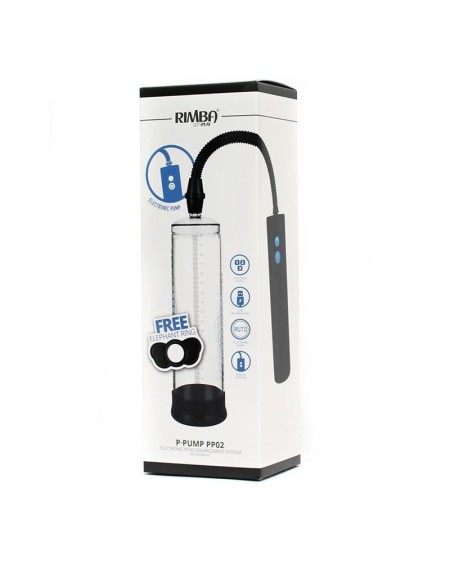 penis enlarger with rechargeable remote p-pump pp2