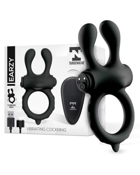 earzy vibrant penis ring with remote control usb magnetic silicone