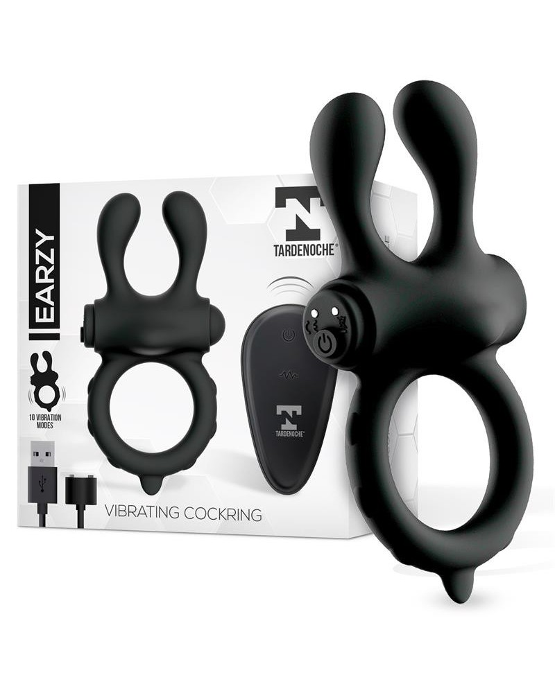 earzy vibrant penis ring with remote control usb magnetic silicone