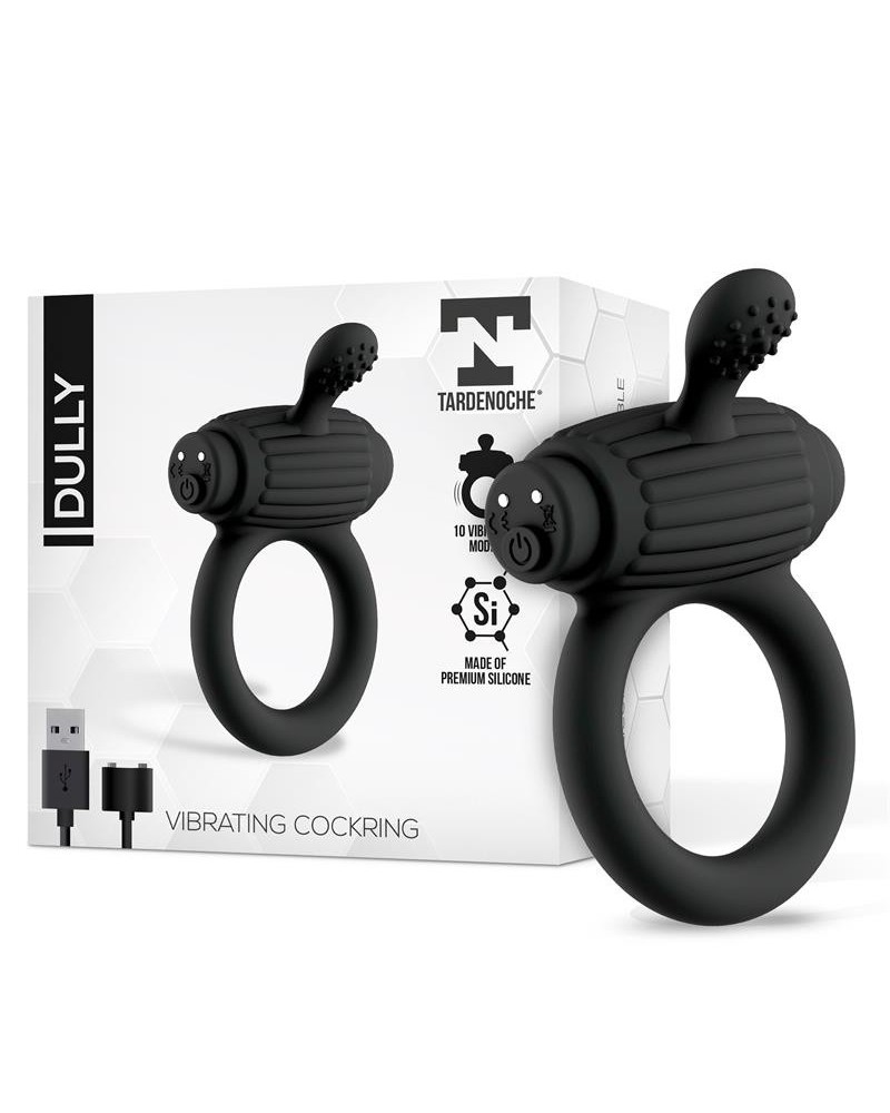 dully vibrant penis ring silicone magnetic usb