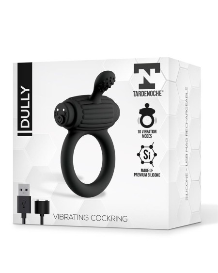 dully vibrant penis ring silicone magnetic usb