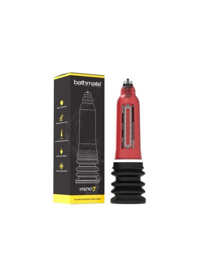 penis pump hydro7 red