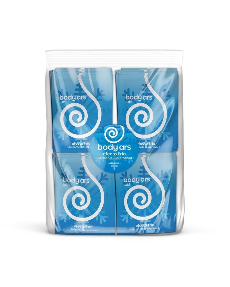 bag of 100 single-use cold gel lub
