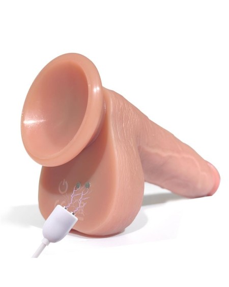 tiberio réaliste turbo shaking dildo with thrusting, 360o rotation,...