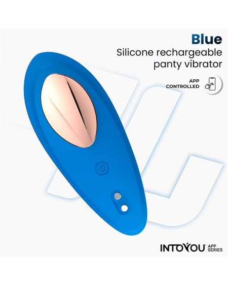 panty vibrator with app silicone blue