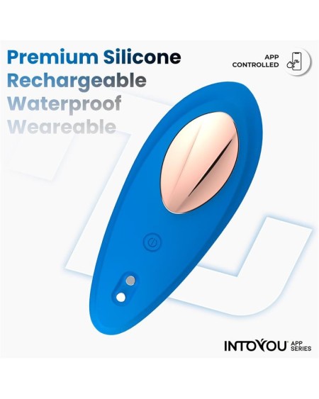 panty vibrator with app silicone blue