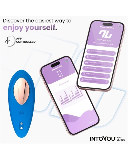 panty vibrator with app silicone blue