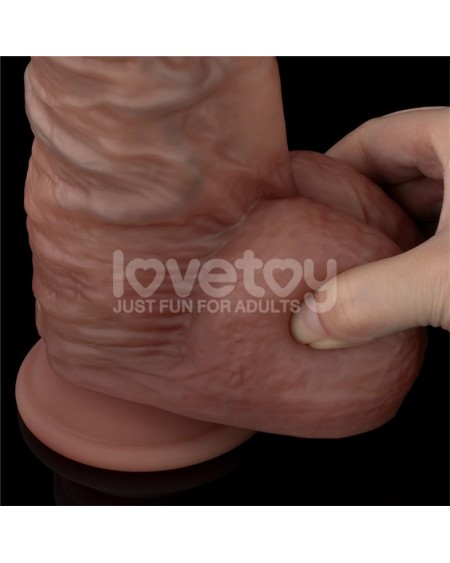 dildo dual layered xxl 10.5 noir