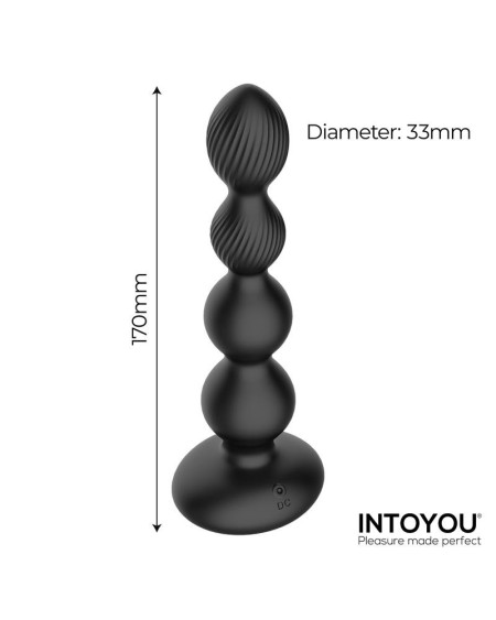 mouve butt plug with waving and vibratiion with remote control 2 mo...