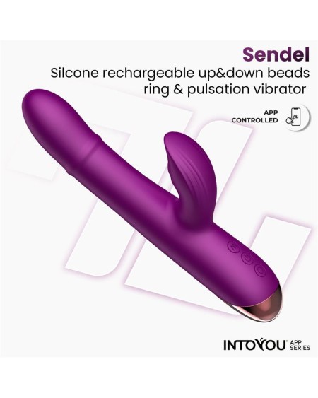 sendel vibe with up and down internal beads ring and pulsation with...