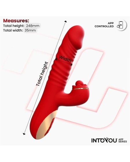 ascen thrusting and waving vibe with app magnetic usb