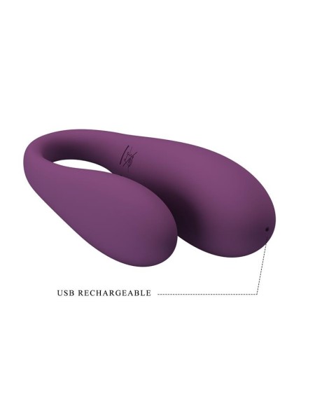 august vibrador de parejas app remote lila cl12