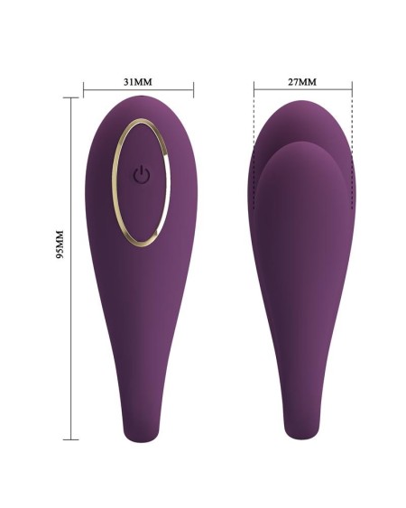 august vibrador de parejas app remote lila cl12