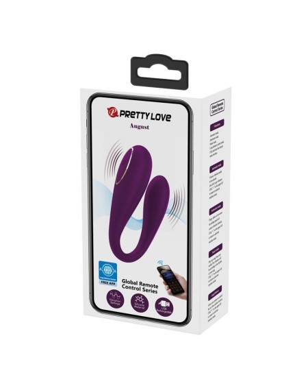 august vibrador de parejas app remote lila cl12