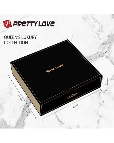 luxury set queens with 12 toys noir and 18k gold