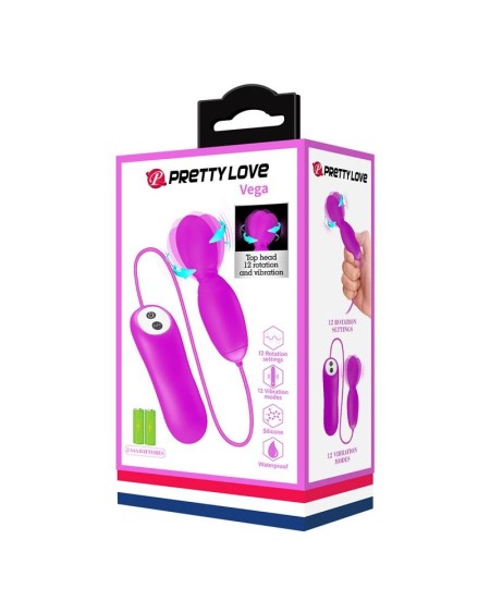 vega vibrant and rotating egg