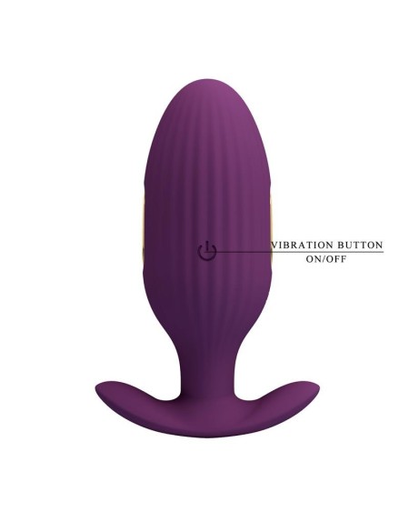 jefferson anal plug with vibration and electroshock with app