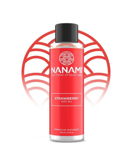 hot oil massage sweet strawberry aroma heat effect 100 ml