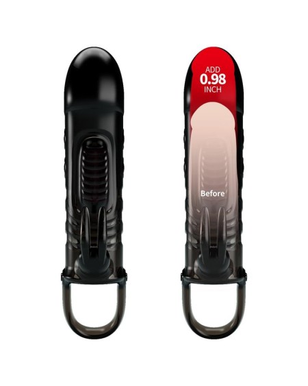 vibrant penis sleeve noir