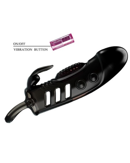 vibrant penis sleeve noir