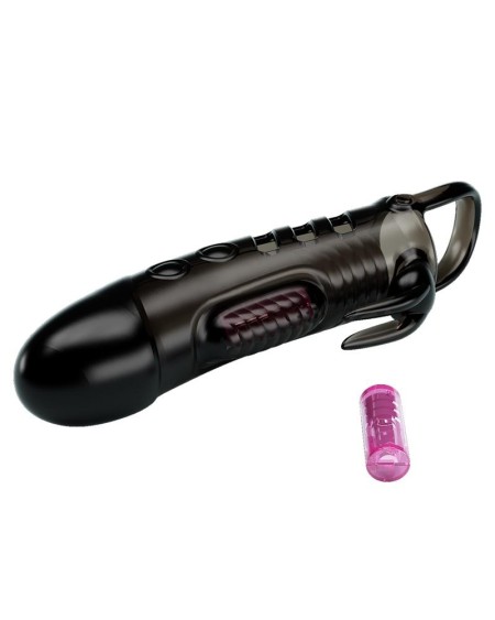 vibrant penis sleeve noir