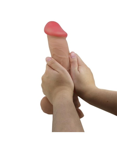 sliding peau réaliste dildo 26 cm