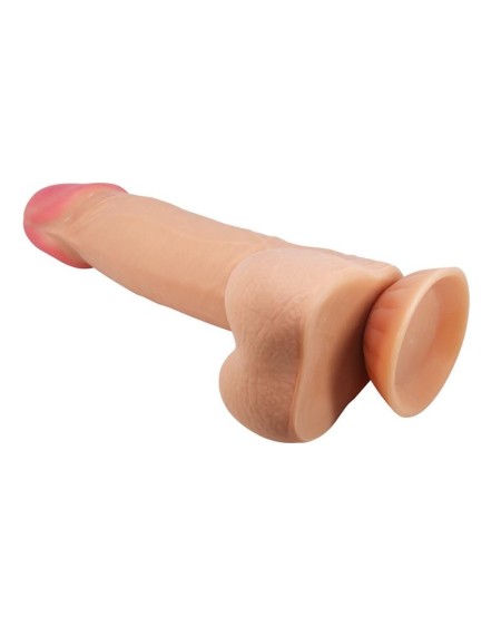 sliding peau réaliste dildo 21.8 cm
