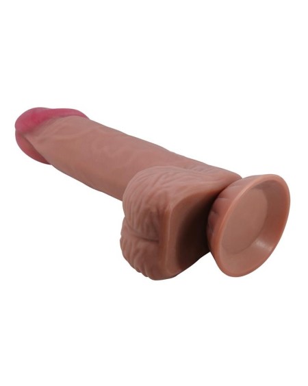 sliding peau réaliste dildo 20.6 cm