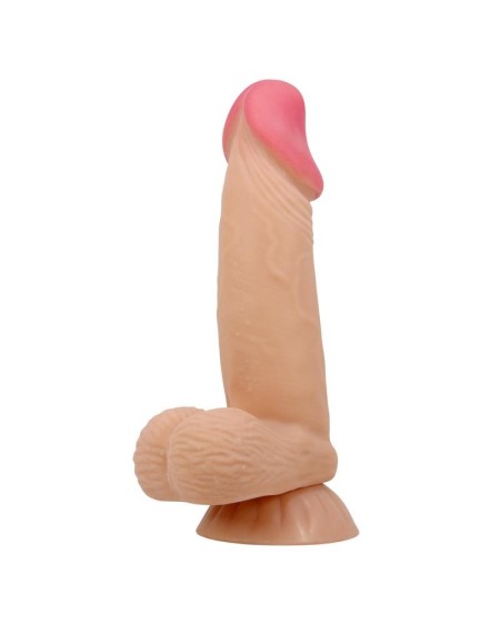 sliding peau réaliste dildo 19.4 cm