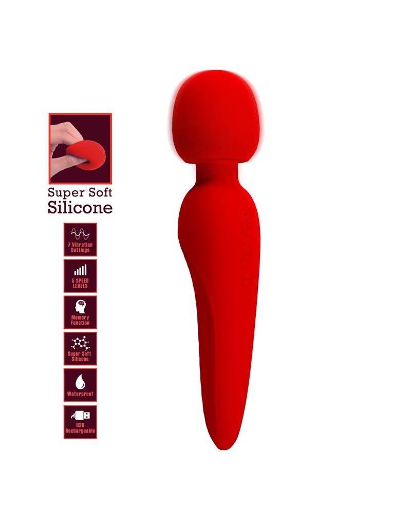 meredith massager wand red