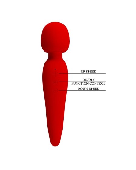 meredith massager wand red