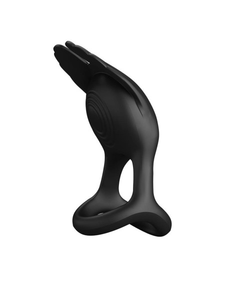 silas vibrant penis ring noir