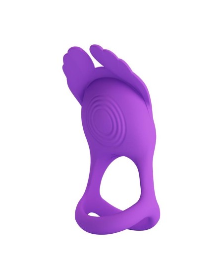 silas vibrant penis ring violet