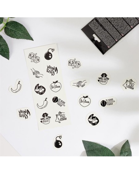 10 temporary tattoos spicy collection